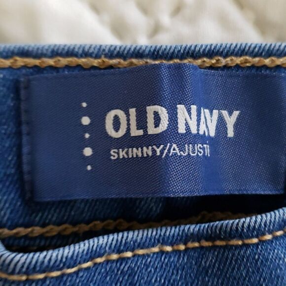 Old Navy. Adjustable. Skinny Jeans. Size M (8) - Picture 3 of 12